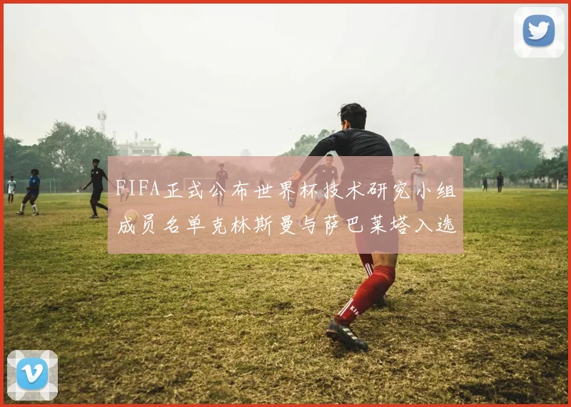 FIFA正式公布世界杯技术研究小组成员名单克林斯曼与萨巴莱塔入选
